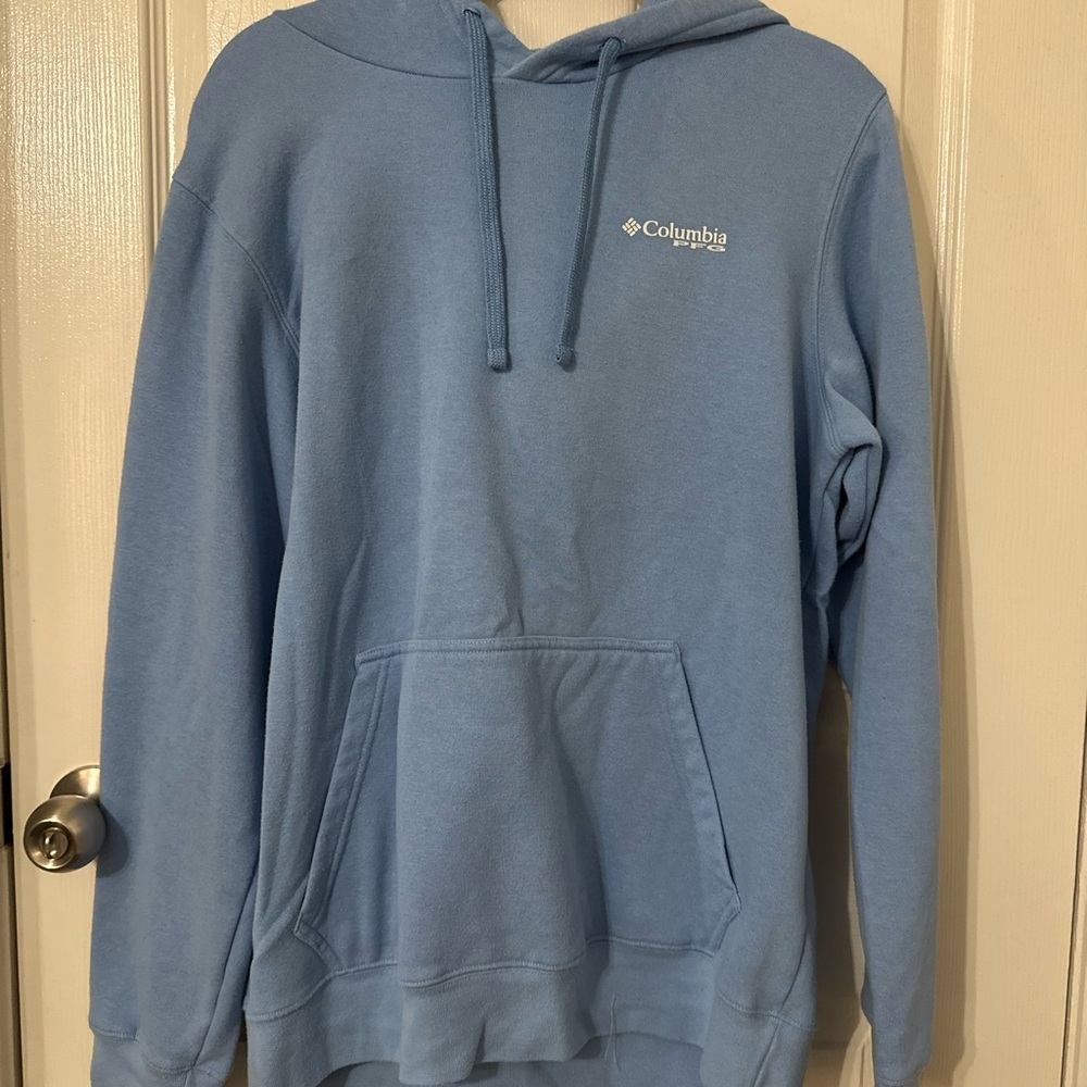 Columbia Men's Light Blue Hoodie